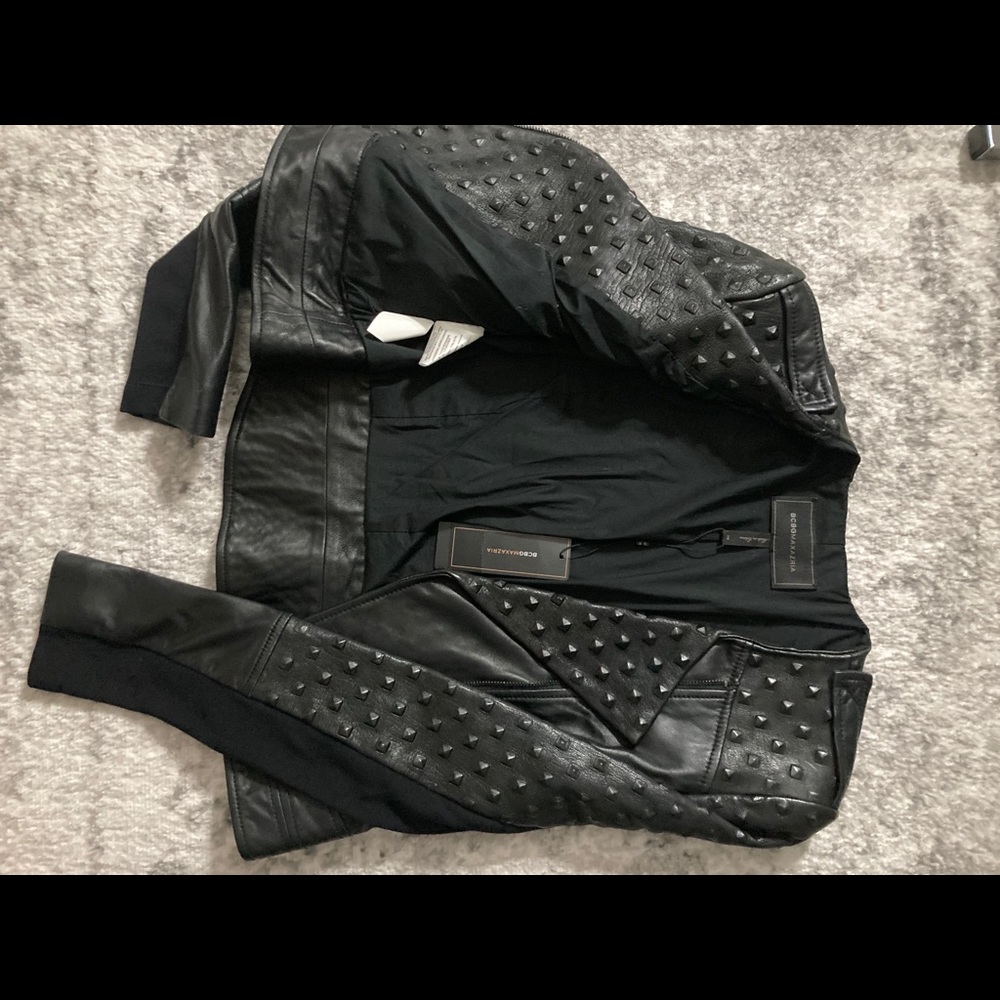 BCBG leather jacket - Picture 2 of 4